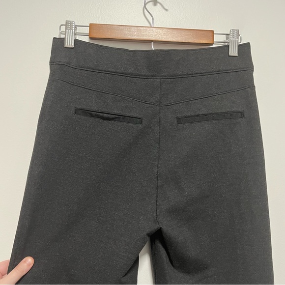 Spanx The Perfect Fit Spanxsmooth Ponte Flare Seam Pants Gray M - Picture 6 of 13